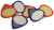 Blue and Red, Medium Picks