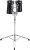 Black Fiberglass, 10 and 12 Inch, With Stand