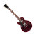 Wine Red with Chrome Hardware