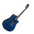 Transparent Blue - Left