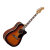3-Color Sunburst Left