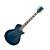 Black Aqua Sunburst