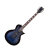 See Thru Reindeer Blue Burst