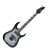 Metallic Gray Sunburst