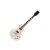 Alpine White Burst with Chrome Hardware