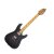 See Thru Satin Black with Maple Neck