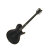 Aged Black Satin