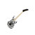 White with Black Bullseye