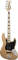 Squier Vintage Modified Jazz Electric Bass, with Maple Fingerboard