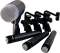 Shure Drum Microphone Package (3 x SM57, 1 x Beta52, Case, Drum Mounts)