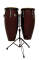 Latin Percussion LPA646 Aspire Conga Set with Double Stand