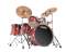 Mapex MR628S Meridian Birch Studio Drum Shell Kit, 6-Piece