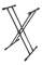 On-Stage KS8191XX Lok-Tight Classic Double-X Keyboard Stand