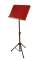 On-Stage SM7311W Conductor Music Stand with Wood Backplate