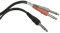Hosa Insert Cable (Stereo 1/4 inch Phone to Two 1/4 inch Phone)