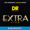 DR Strings BKB545 Black Beauties 5-String Electric Bass Strings (Medium, 45-125)