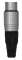 Neutrik NC3FXB Female XLR Connector (Gold Contacts)