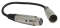 Hosa 5-Pin XLRM to 3-Pin XLRF DMX Cable