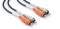 Hosa Nickel-Plated Dual Cable (Dual RCA to Dual RCA)
