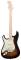 Fender American Deluxe Left-Handed Stratocaster Electric Guitar (Maple, with Case)