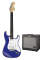 Squier Stop Dreaming Start Playing Affinity Strat HSS Electric Guitar Package with G-DEC