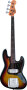 Fender American Vintage 62 Jazz Electric Bass with Case