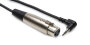 Hosa XVM Female XLR to Right-Angle TRS 1/8" Cable
