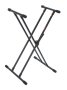 On-Stage KS8391XX Lok-Tight Double-X Keyboard Stand with quikSQUEEZE Trigger