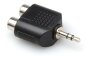 Hosa GRM-193 Dual RCA to Male TRS 1/8" Adapter
