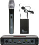 Galaxy Audio ECDR/HHBPV UHF Handheld and Lapel Dual Wireless Microphone System