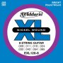 D'Addario EXL120-8 Electric Guitar Strings (Super Light, 8-String, 9-65)