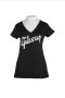 Gibson Logo Women's V-Neck T-Shirt