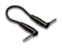 Hosa HGTRR Dual Right Angle Rean Pro Guitar Patch Cable
