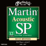 Martin MSP3600 SP 12-String 80/20 Bronze Acoustic Guitar Strings (Extra Light, 10-47)