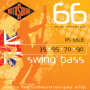 Rotosound Swing 66 Electric Bass Guitar Strings (Long Scale)