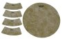 Remo Textured Circle and Semi-Circle Cajon Targets
