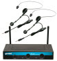 Gemini UHF216HL Dual Headset and Lavalier Wireless Microphone System