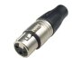 Neutrik NC3FX Female XLR Connector (Silver Contacts)