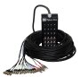 CBI 16X8 Audio Snake with Neutrik Connectors (XLR x 16, 1/4" TRS x 8)