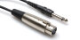 Hosa XLR Female to Male TS 1/4" Unbalanced Interconnect Cable