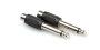 Hosa GPR101 RCA to TS 1/4" Adapter
