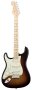 Fender American Deluxe Left-Handed Stratocaster Electric Guitar (Maple, with Case)