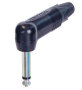 Neutrik NP2RX 1/4-inch Right Angle Male Mono Connector