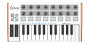 Arturia MiniLab USB Mini Keyboard Controller, 25-Key