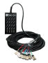 CBI 16x4 Audio Snake with Neutrik Connectors (XLR x 16, 1/4" TRS x 4)
