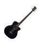 Dean Exotica Quilt Ash Acoustic-Electric Bass with Aphex Electronics