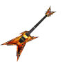 Dean Dimebag Darrell Razorback Electric Guitar (with Case)
