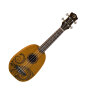 Luna UKETATTOO Pineapple Tattoo Ukulele with Gig Bag