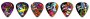 Clayton Snakes n Daggers Guitar Picks (12-Pack)