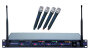 VocoPro UHF-5800 4-Channel Handheld Wireless Microphone System